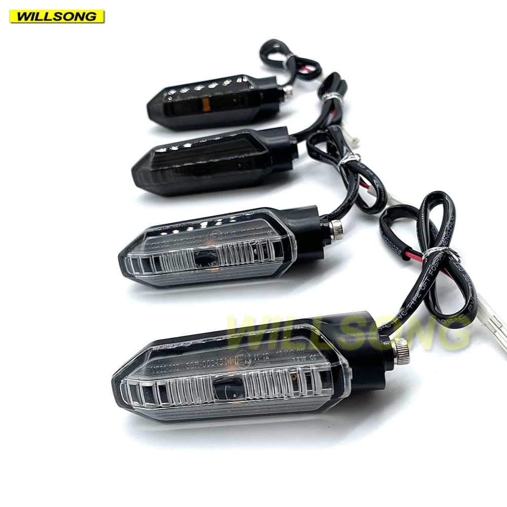ไฟเลี้ยว LED ด้านหลังไฟเลี้ยวไฟสัญญาณไฟกะพริบสำหรับ HONDA CBR250RR CBR500R CBR650R CB150R CB1000R CB1100RS CB500X CB500F CB125R CB250R CB300R CB650R CRF250L Rally X-ADV 750 ADV150 Rebel CMX 300/500 อุปกรณ์เสริมรถจักรยานยนต์