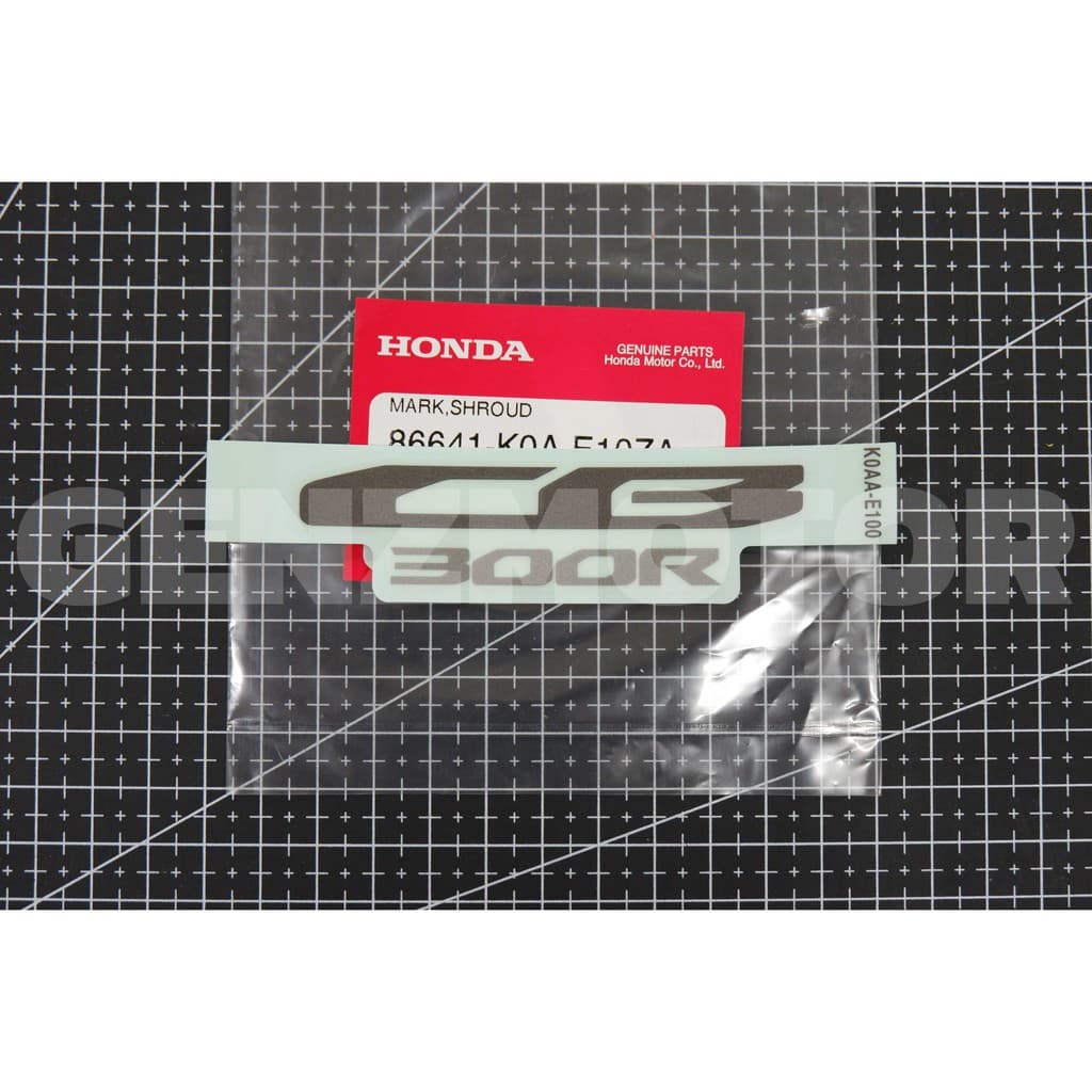 สติ๊กเกอร์ สติ๊กเกอร์โลโก้ เครื่องหมาย CB300R CB 300R HONDA แท้ศูนย์  86641-K0A-E10ZA ⚡️พร้อมส่ง ส่งไว ค่าส่งถูก⚡️