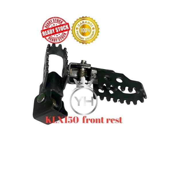 KAWASAKI KLX150 ด้านหน้า FOOTREST (ชุด) KLX 150 KLX150 FOOT REST DEPAN PIJAK KAKI PEMIJAK KAKI FOOT คุณภาพสูง