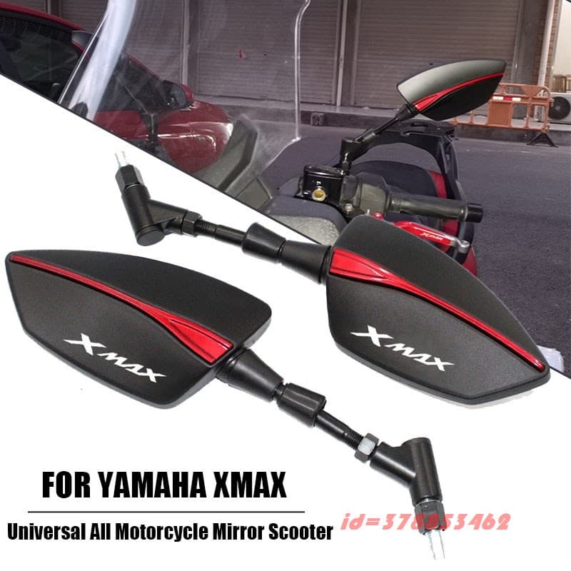 สําหรับ YAMAHA XMAX300 XMAX400 XMAX X-MAX XMAX 125 XMAX250 XMAX 300 400 รถจักรยานยนต์กระจกมองหลังด้านข้าง Universal 8 มม.10 มม.สกู๊ตเตอร์