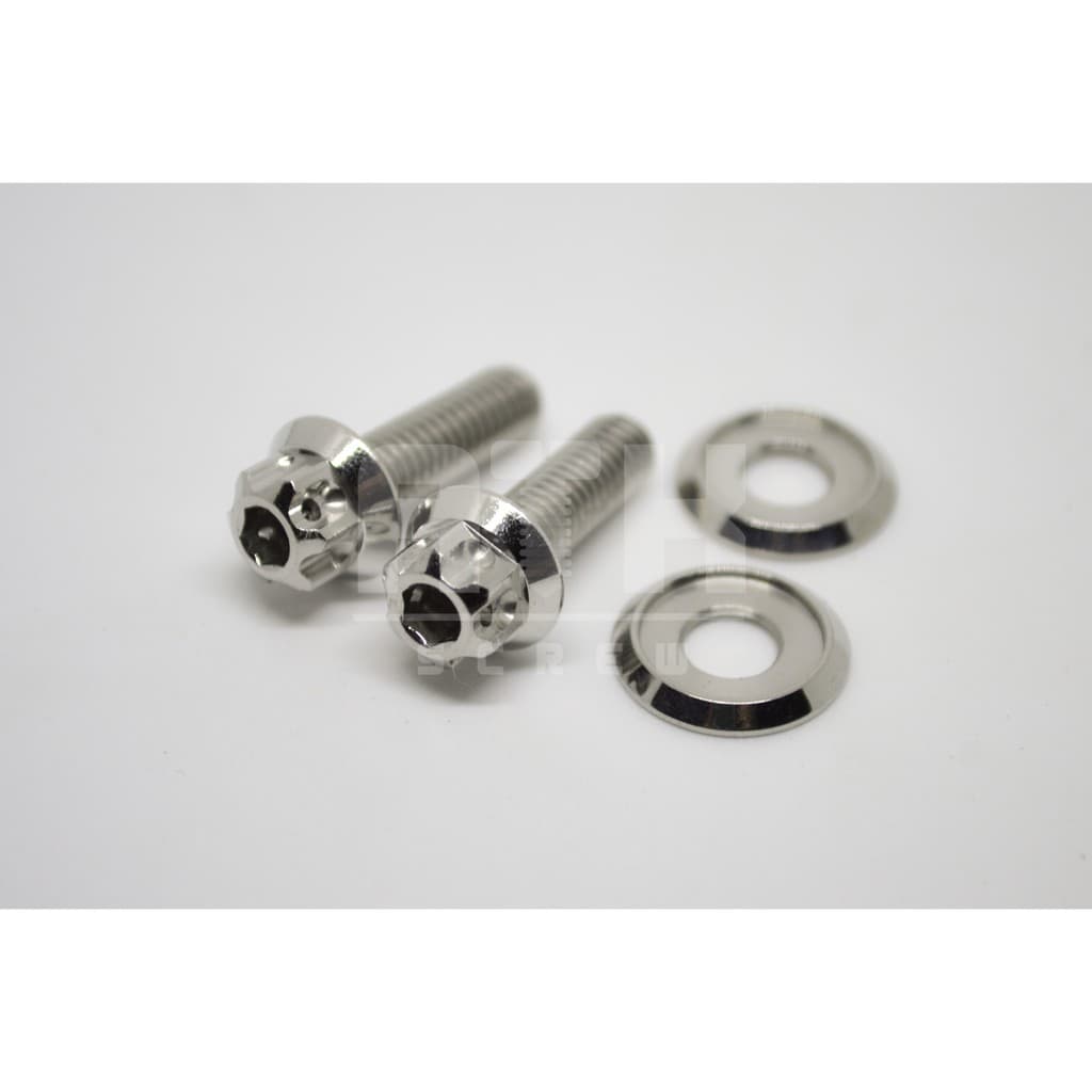 น็อตหัวเฟือง-พักเท้าคนซ้อน-สำหรับพักเท้าเดิม-(ราคาต่อคู่)-Lambretta V125/V200-สีเลส (จัดส่งวันถัดไป)