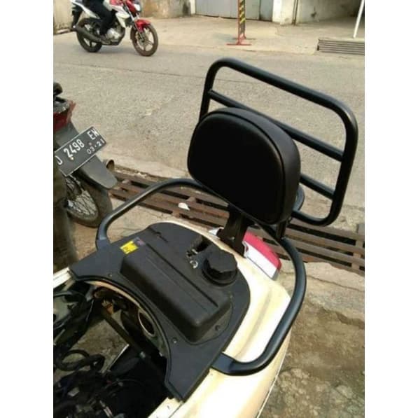 Backrack Vespa Primavera New Sprint Lx S และ Hts Plus หมอนโฟม