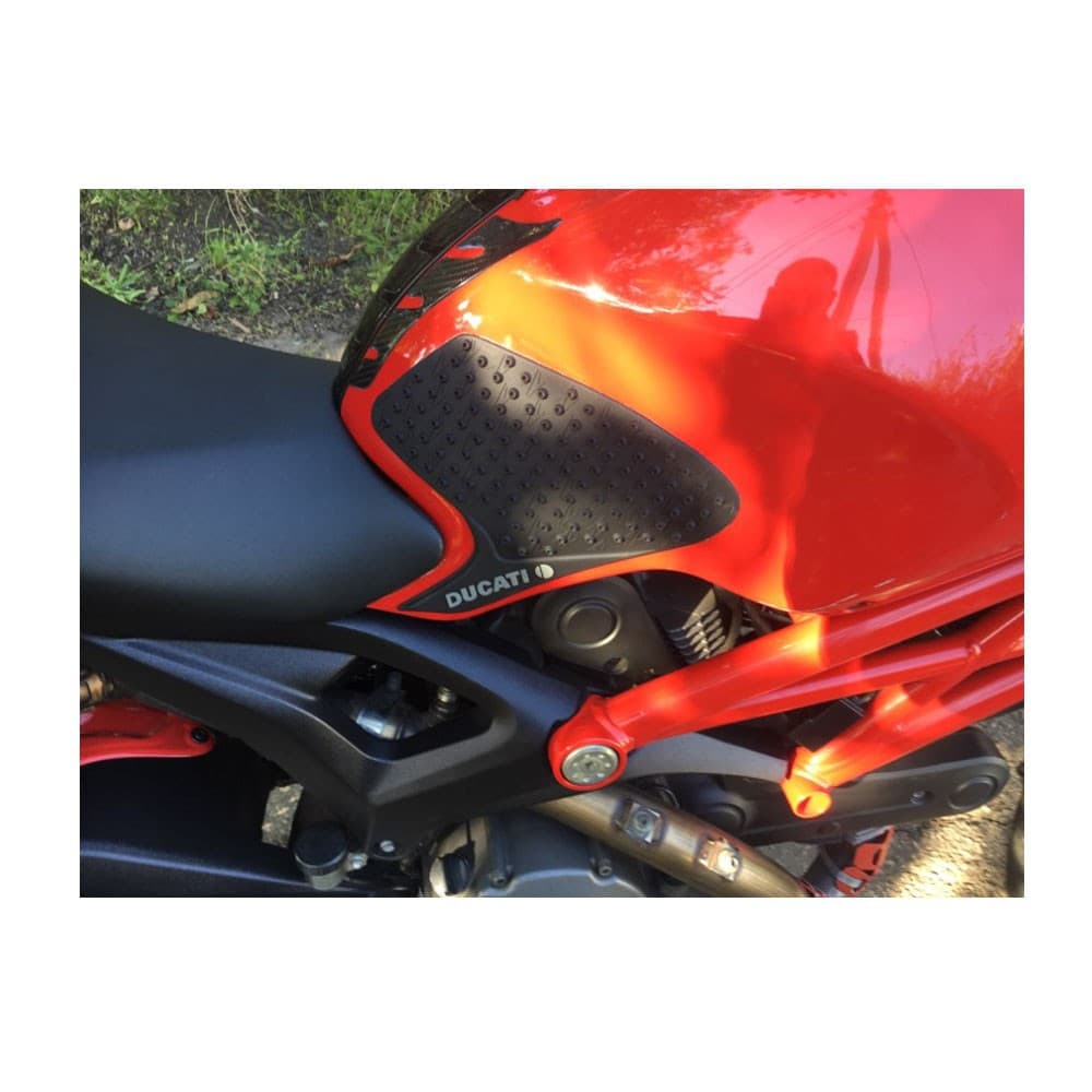 สําหรับ DUCATI MONSTER 696 795 796 1100 1100S MONSTER 1200S MONSTER 821 Protector Anti slip ถัง Pad สติกเกอร์แก๊สเข่า Traction ด้านข้าง 3M Decal