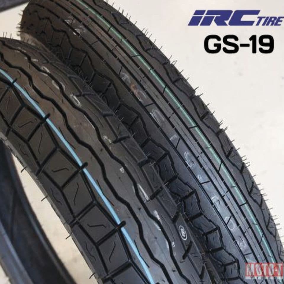 ยาง IRC GS-19 ตรงรุ่น SR400/ Royal enfield 650,Meteor350 / Kawasaki W800 /W250