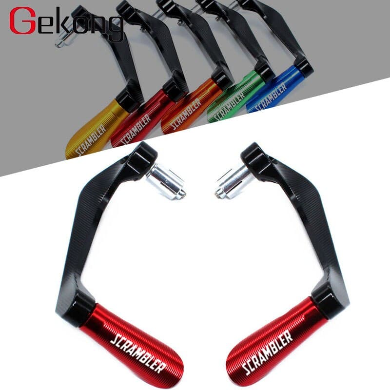 สําหรับ DUCATI Scrambler 400 800 Scrambler800 Scrambler400 รถจักรยานยนต์ CNC Handlebar Grips คลัทช์เบรค Levers Guard Protector