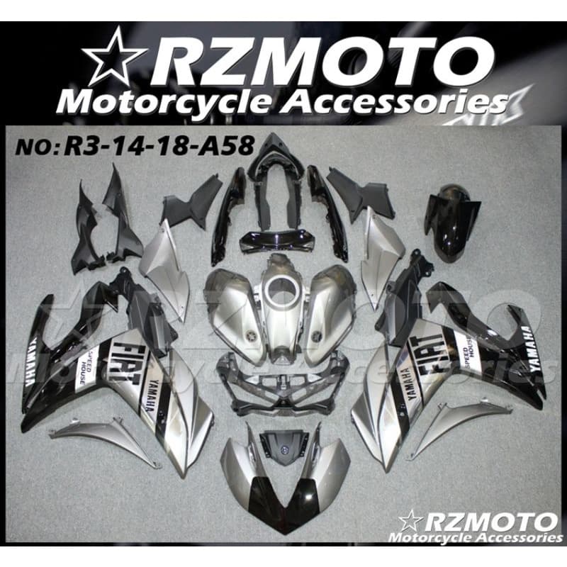 ชุดแฟริ่ง yamaha r3 ตัวเก่าชุดสีรถบิ๊กไบค์yamaha YZF r3  R25 R3ปี2014/15/16/17/18จำหน่ายชุดแฟริ่ง bigbikeชุดสีรถแต่ง