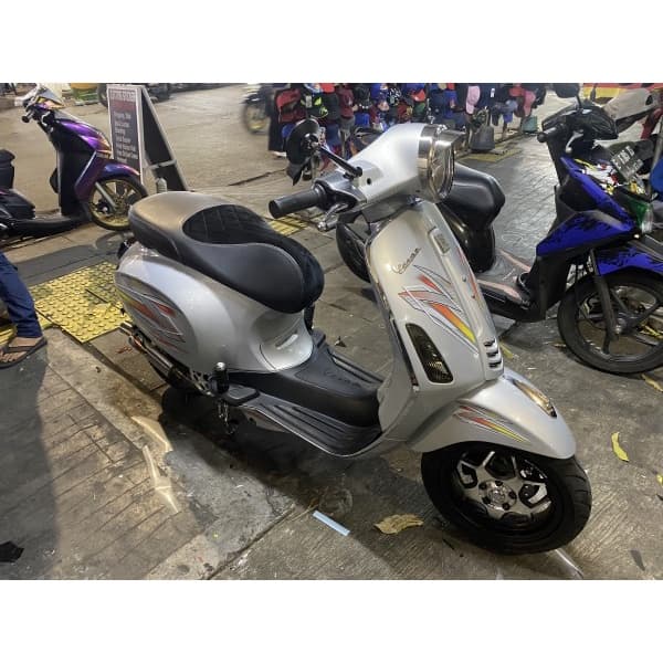 / สติ๊กเกอร์ใส Vespa 150 / สติ๊กเกอร์ Striping แบบใส Vespa sprint Primavera Vespa 150 กราฟิก 001
