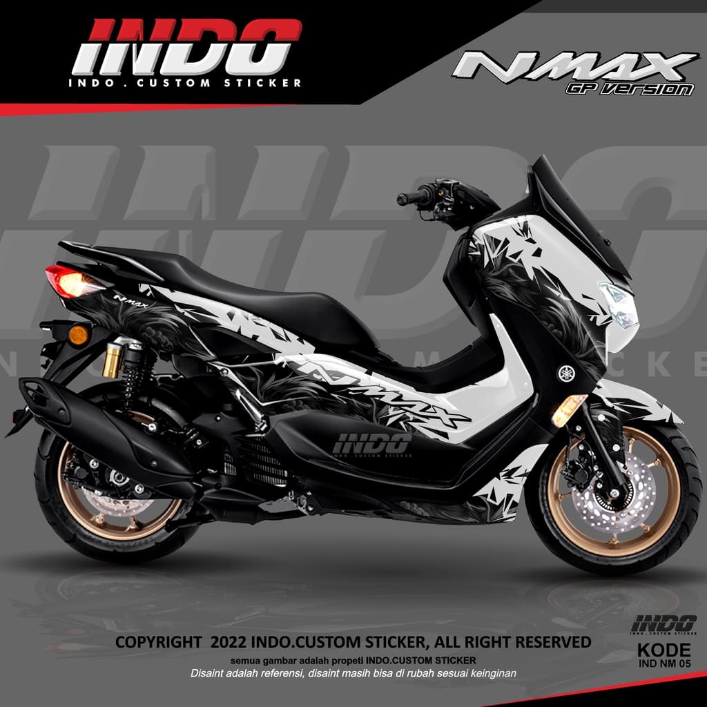 Decal nmax สติ๊กเกอร์เต็มตัว nmax สติ๊กเกอร์ใหม่ nmax ใหม่