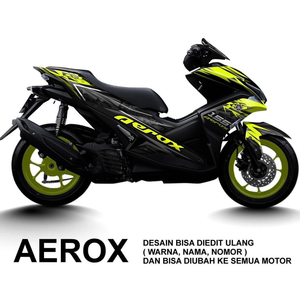 Decal Aerox เก่า Full Body Yamaha สติกเกอร์ Aerox 155 2017 2018 2019 สติกเกอร์รูปลอกมอเตอร์ Aerox 155 DC1