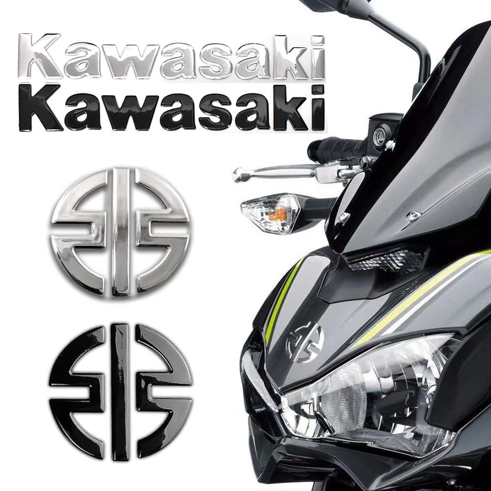 KAWASAKI Xuming-3dสติกเกอร์รถจักรยานยนต์decalsสําหรับkawasaki Ninja Z900 Z1000 Z800 Z750 Z650 Ninja400 Ninja650 Z400 2019 2020 2021 2022