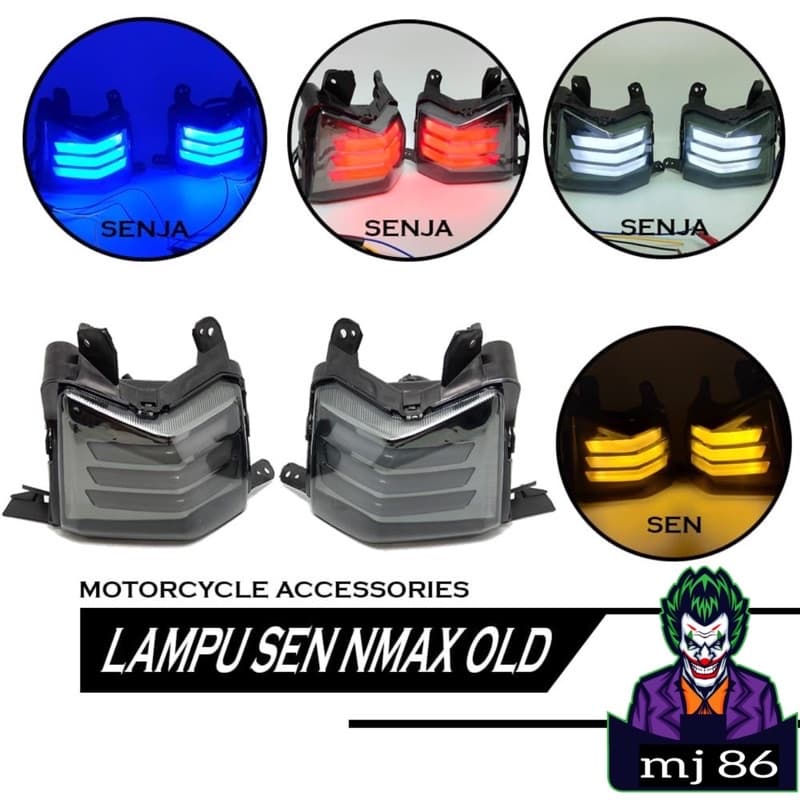 ไฟ LED TURN OLD NMAX | ไฟ NMAX OLD VARIATION TURN SIGNAL | SEN NMAX RUNNING AKAI RACING