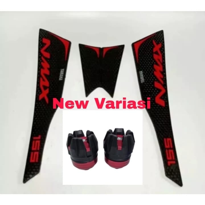 (PACKAGE) เก่า Nmax Tankpad วัสดุยาง Plus Jalu As Deckpad Old Nmax/Tankpad Nmax วัสดุยางเก่า Deckpad Nmax เก่า