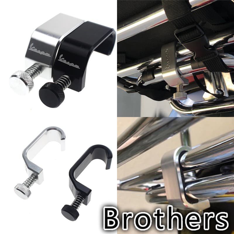 สําหรับ Vespa GTS GTV 300 Sprint primavera 150 px lx ปรับกระเป๋ากรอบ Hook Crotchet Grips อุปกรณ์เสริม