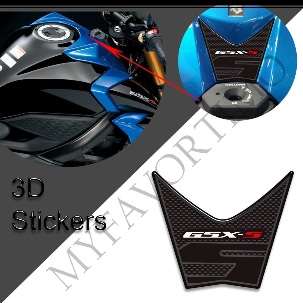 SUZUKI 2018 - 2020 2021 2022 รถจักรยานยนต์Pad Gripsป้องกันแก๊สน้ํามันเข่าสําหรับSuzuki GSX-S750 GSXS750 GSX S750 S 750 GSX-S