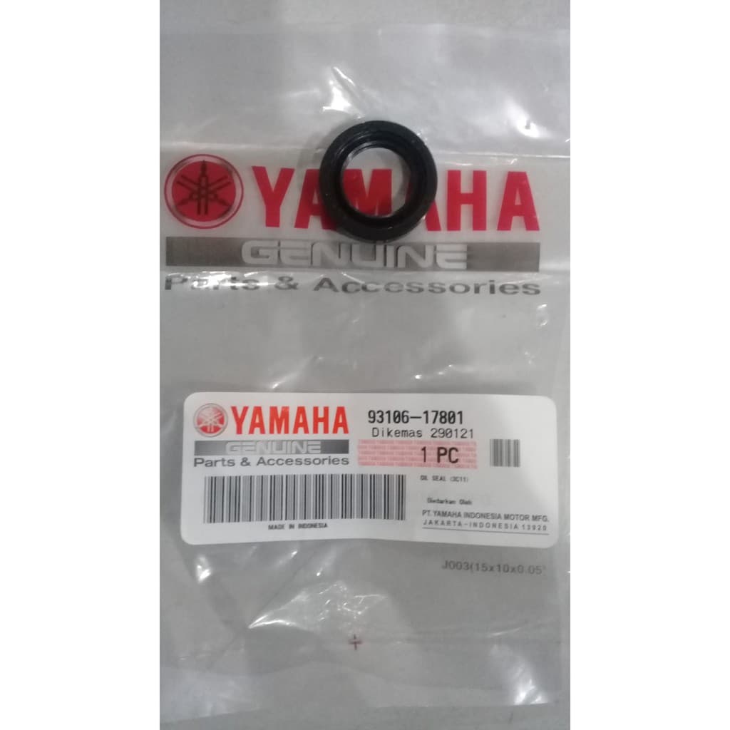 ซีลยาง SIL LINK SWING ARM ORIGINAL YAMAHA VIXION OLD, NVL, NVA, R15/OIL SEAL (3C11) 93106-17801
