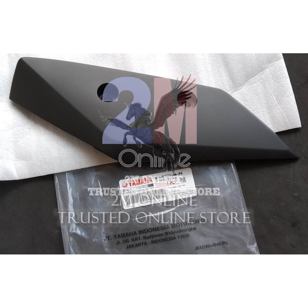 Mdr ฝาครอบโช้คซ้าย Xmax Black Matte Original YGP B74-F1511-00-P4