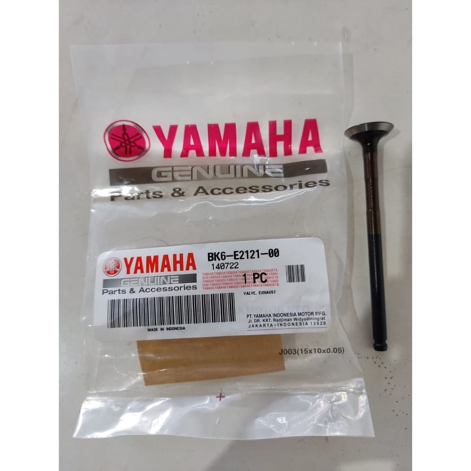 ร่มวาล์ว EX Exhaust Yamaha New R15 VVA V3 Vixion R BK6 E2121 00