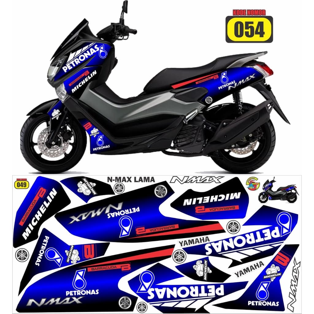 แถบyamaha nmax เก่า / รูปลอกyamaha nmax ตัวเก่า / yamaha nmax การเปลี่ยนแปลงเก่า