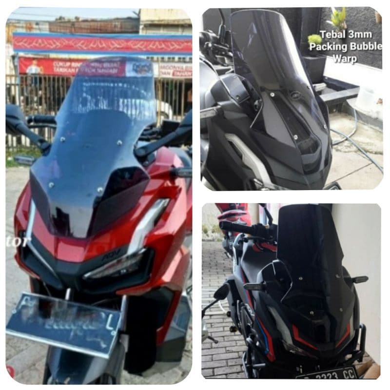 กระบังหน้า Honda ADV 160 150 กระจกบังลม Honda ADV 160 150 สูง 58 cm Original YDP