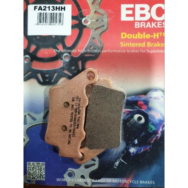 ผ้าเบรค EBC Brakes /ผ้าหลัง Royal Enfield Himalayan, Interceptor, Continental 650, BMW S1000RR, F800GS/ Triumph Tiger800