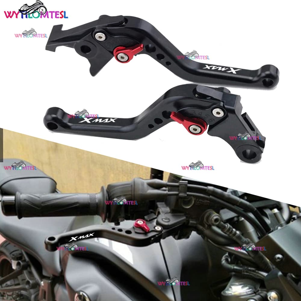 ก้านเบรกคลัตช์ อลูมิเนียมอัลลอย CNC ปรับได้ 6 ขั้น สําหรับ YAMAHA XMAX 250 XMAX 300 XMAX 400 2017-2022