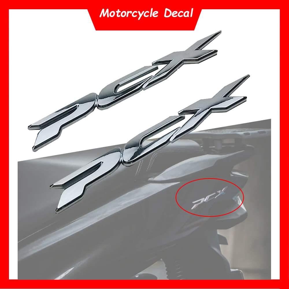 สติกเกอร์ตราสัญลักษณ์ PCX 3D สําหรับติดตกแต่งถังน้ํามันรถจักรยานยนต์ Honda PCX125 PCX150 PCX160 PCX 125 150 160