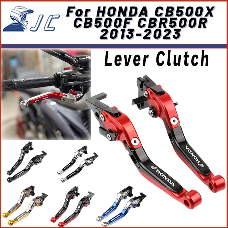 สําหรับ Honda CB500X CB500F CBR500R 2013-2025 2026 รถจักรยานยนต์ปรับขยายได้พับอุปกรณ์เสริมลูกบิด Handlebar คลัทช์เบรค Levers