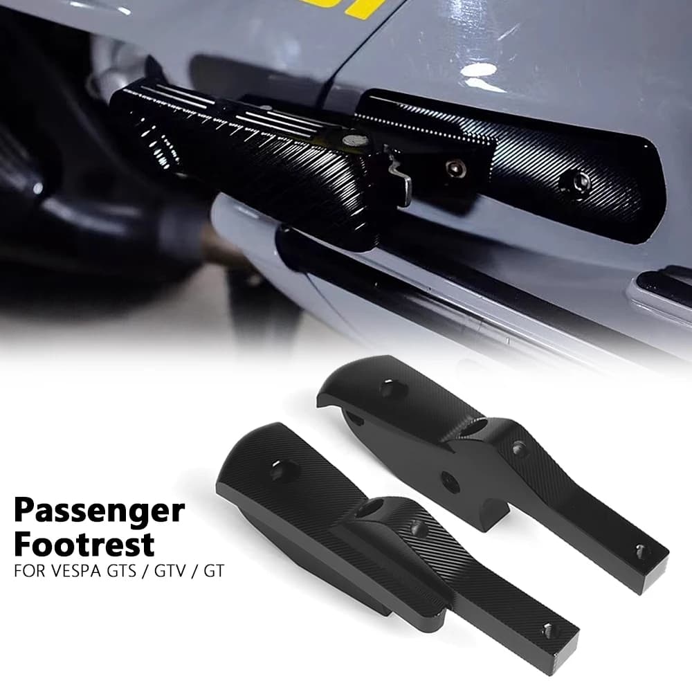 ที่พักเท้ารถจักรยานยนต์ อุปกรณ์เสริม สําหรับ VESPA GTS300 GTS250 GT60 GT GTS GTV 125 200 250 300 300 60