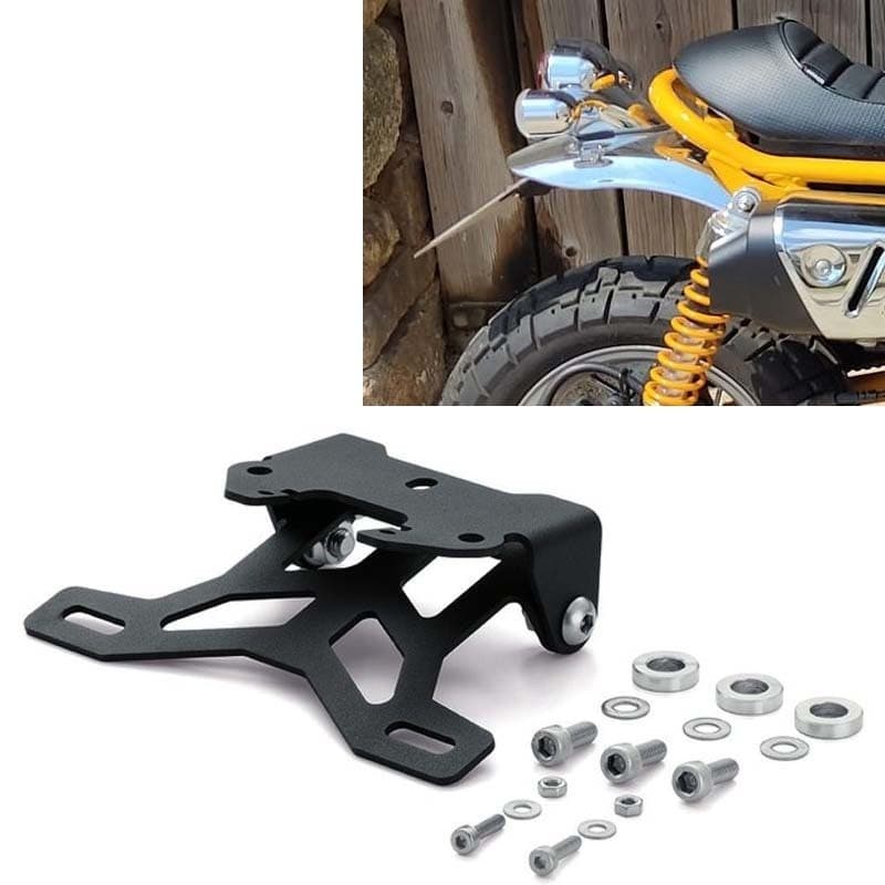 ชุดบังโคลนหลัง ถอดป้ายทะเบียนรถยนต์ แบบสั้น อุปกรณ์เสริม สําหรับ HONDA MONKEY125 Little Monkey 125