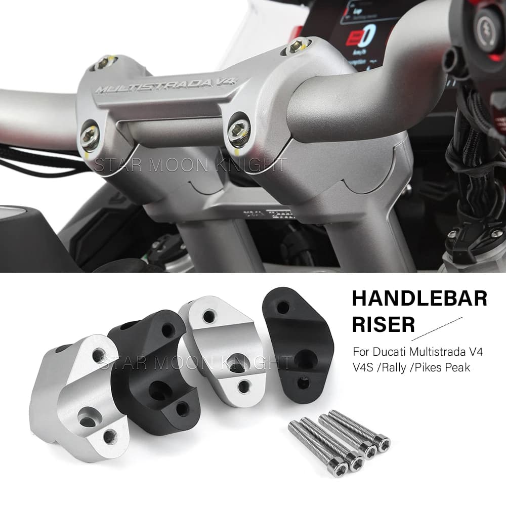 อะแดปเตอร์ขยายแฮนด์บาร์ อุปกรณ์เสริม สําหรับ Ducati Multistrada V4 V 4 Multistrada V4 S
