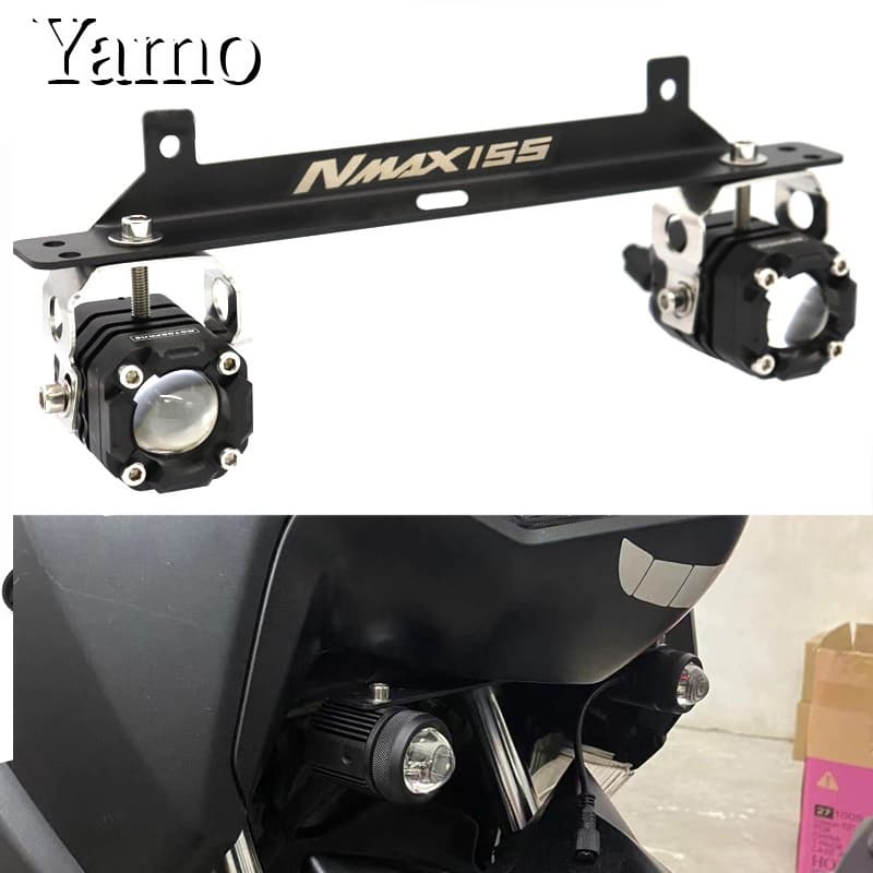 เมาท์ขาตั้งไฟตัดหมอก สําหรับรถจักรยานยนต์ YAMAHA NMAX155 NMAX N-MAX 155 V2 2020-2024