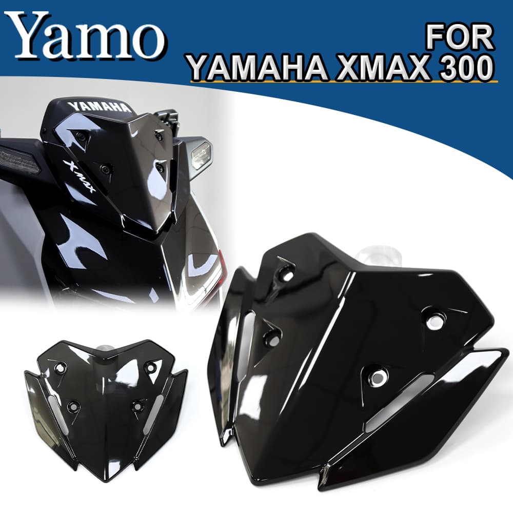 สติ๊กเกอร์ Xmax ฟรีสําหรับ YAMAHA XMAX125 250 300 2023-2025 XMAX V2 (ไม่ใช้งานร่วมกับ xmax v3) โรงงานดัดแปลงกระจกหน้ารถด้านหน้า X-MAX 300 กระจกหน้ารถการแข่งขันฝาครอบคู่มือ