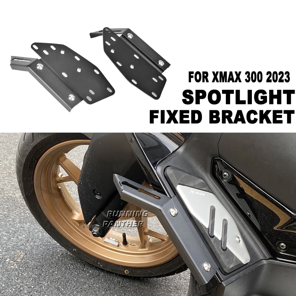 สําหรับ YAMAHA XMAX300 X-MAX 300 XMAX300 XMAX 300 2023 ใหม่รถจักรยานยนต์อุปกรณ์เสริม Spotlight Bracket ผู้ถือกีฬาหมอกไฟ