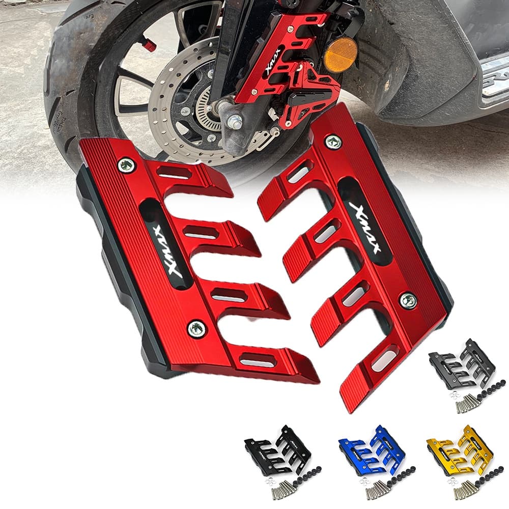 สําหรับ YAMAHA XMAX300 V2 V1 XMAX 400 XMAX 250 X-MAX รถจักรยานยนต์รถจักรยานยนต์ CNC โช้คอัพหน้า Fender ป้องกัน Mudguard ส้อม