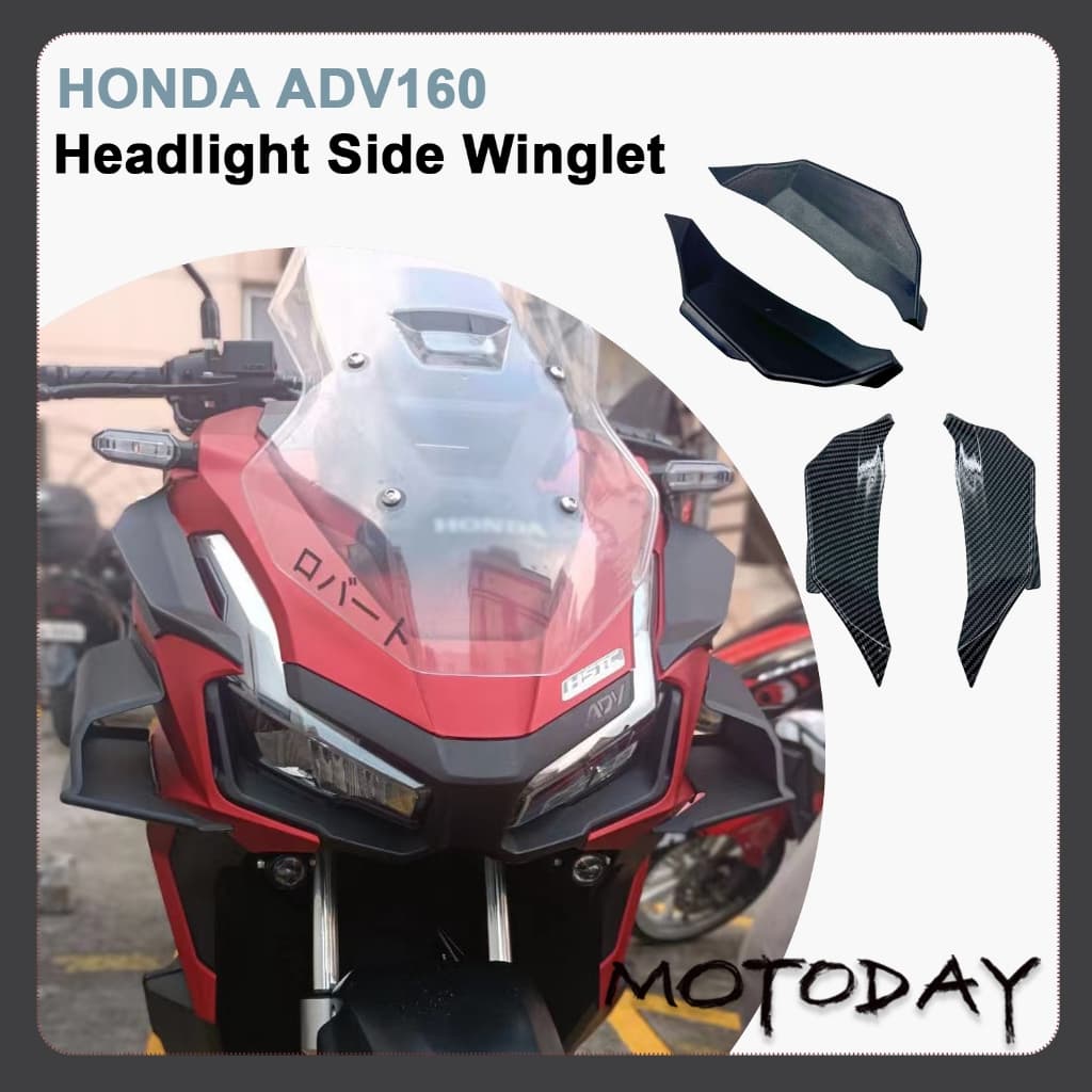 สําหรับ HONDA ADV160 ไฟหน้าด้านข้าง Winglet ADV160 อุปกรณ์เสริม ADV 160 2024 อุปกรณ์เสริมรถจักรยานยนต์