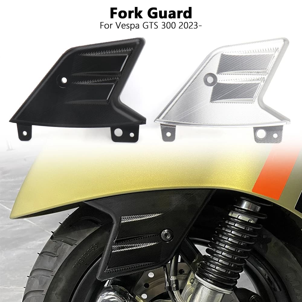 ใหม่สําหรับ Vespa Gts 300 GTS300 Gts 300 GTS300 2023 2024 ฝาครอบช่วงล่างด้านหน้าส้อมโช้คอัพยามล้อ Rocker Protector