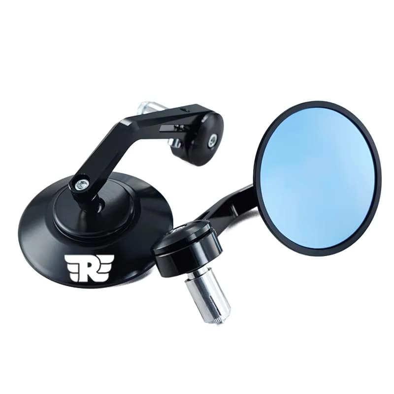 สําหรับ Royal Enfield Bullet/Meteor/Classic 350 500 Interceptor 650 CNC รถจักรยานยนต์ Bar End Mirrors Retro Handlebar Tip Rearview