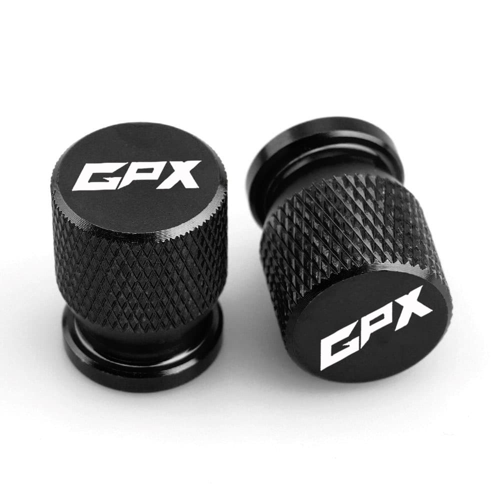 สําหรับ GPX legend 150 200 dron 150 DZ3 GPX MAD300 tuscany 150 รถจักรยานยนต์ยางวาล์ว Air Port Stem ฝาครอบปลั๊ก CNC อลูมิเนียมอุปกรณ์เสริม