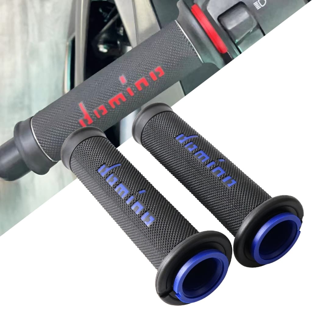 รถจักรยานยนต์ Universal Domino Racing Handlebar Grips สําหรับ Suzuki GSX-R600/GSX-R750/GSX-R1000/GSR400/GSR600/GSR750/GSX-S1000