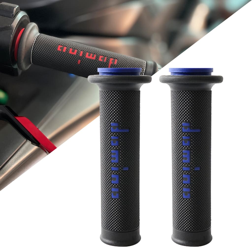 สําหรับ Yamaha YZF-R15 YZF-R25 YZF-R3 YZF-R6 YZF-R7 YZF-R1 R15 R25 R3 R6 R7 R1 MT-03 MT-07 MT-09 MT-10 รถจักรยานยนต์ Universal ยาง Handlebar Grips