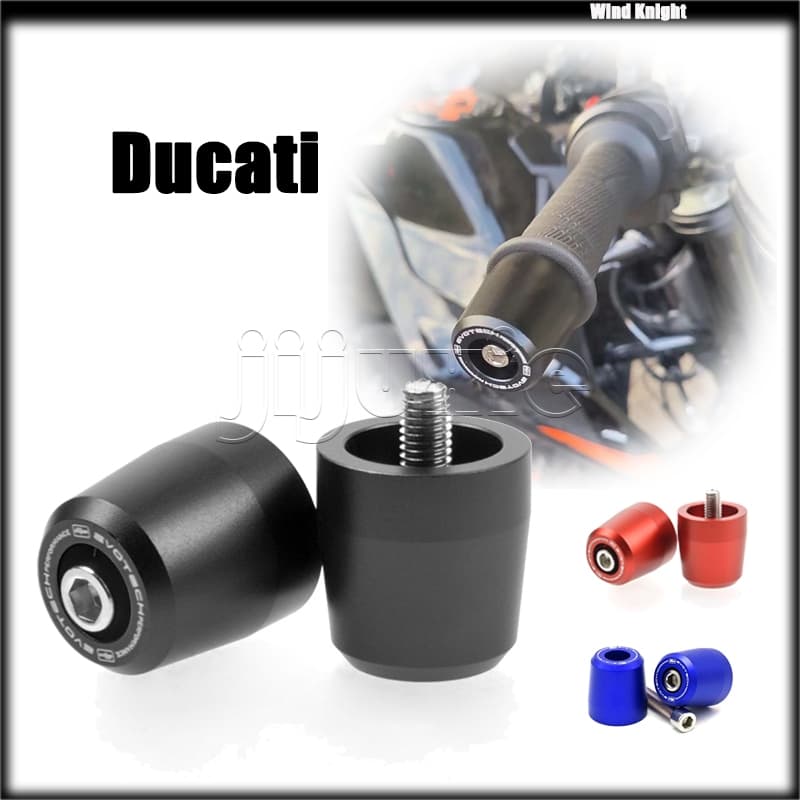 สําหรับ Ducati Diavel 1200 1260 V4 X-Diavel รถจักรยานยนต์ Handlebar ปลั๊ก Balance Terminals Handlebar หมวก EP Evotech Diavel1260 DiavelV4 XDiavel