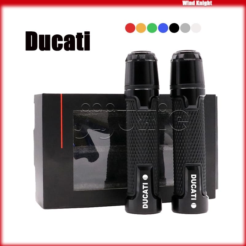 สําหรับ Ducati Multistrada/MTS 950/1200/1260/S Diavel V4 1260 X-Diavel รถจักรยานยนต์ Handlebar ปลั๊ก Balance Terminal Grips CNC อลูมิเนียม