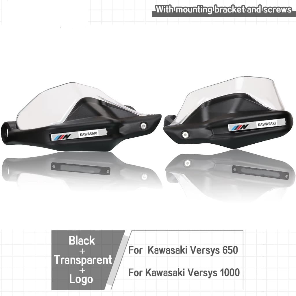 สําหรับ Kawasaki Versys 650 Versys 1000 2015-2024 Motocycle Handle Guard Protector Handlebar Handguards Shields เบรคกระจก Versys1000