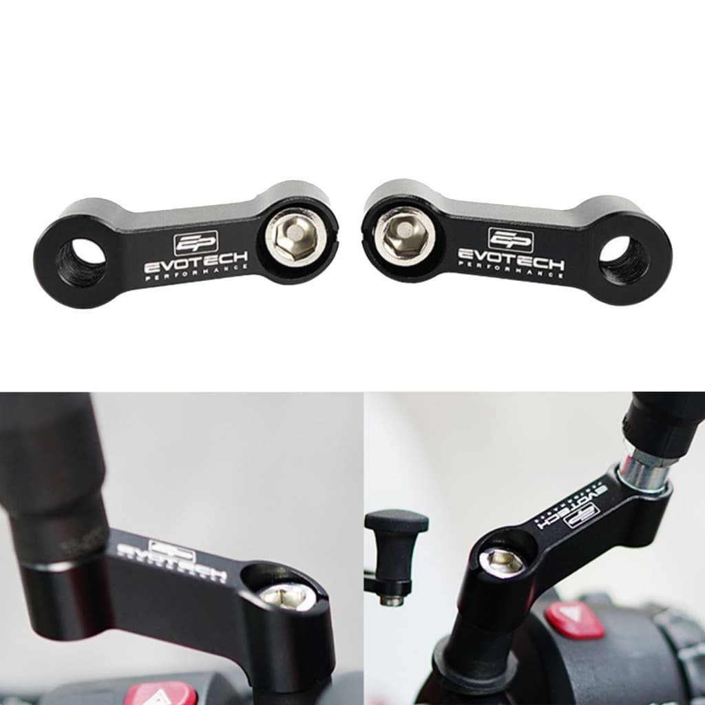 สําหรับ Ducati Multistrada Monster Hypermotard 950 Scrambler 800/1100 Diavel 1200/1260 X-Diavel Streetfighter 848/98/V4 รถจักรยานยนต์กระจกมองหลัง Extension Riser Extender