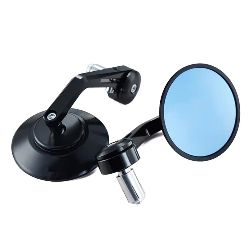 CNC Bar End Mirrors สําหรับ Royal Enfield Bullet Meteor Classic 350 500 Interceptor 650 Retro Handlebar Rearview