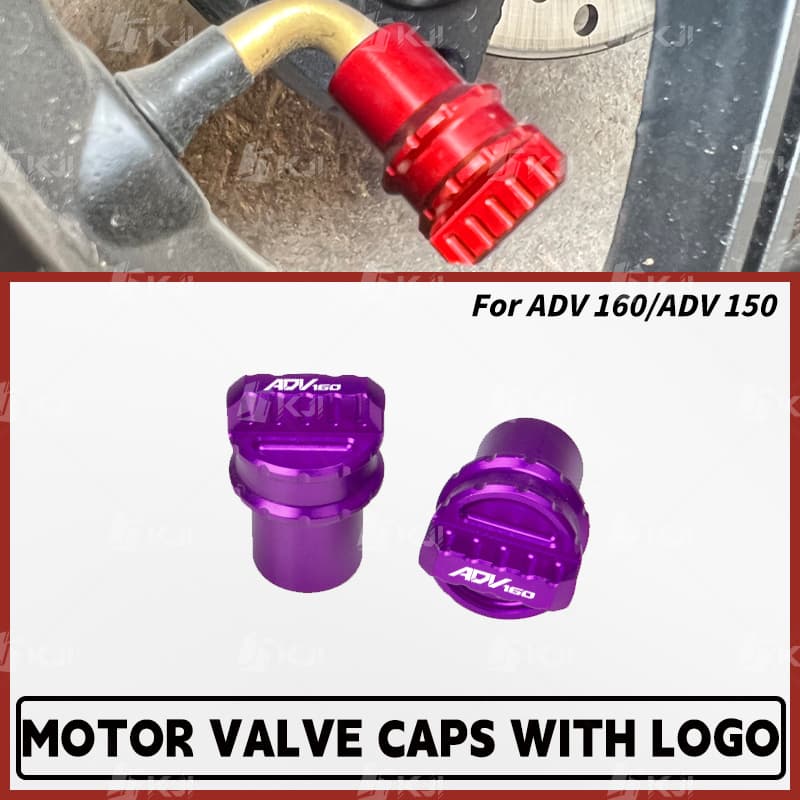 สําหรับ Honda ADV160/ADV150 ยางวาล์ว Stem Caps รถจักรยานยนต์ล้อ Air Valve Tube Cap ครอบคลุม