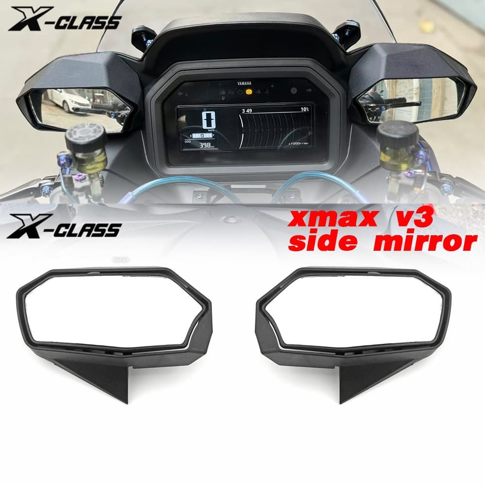 XMAX V3 กระจกหลบจ่า For Yamaha XMAX 2025 2026 connected กระจกหลบจ่า กระจก XMAX