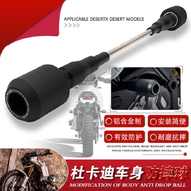 สําหรับ DUCATI Scrambler 800 Scrambler 1100 รถจักรยานยนต์ Falling กรอบป้องกัน Slider Fairing Guard Crash Pad Protector