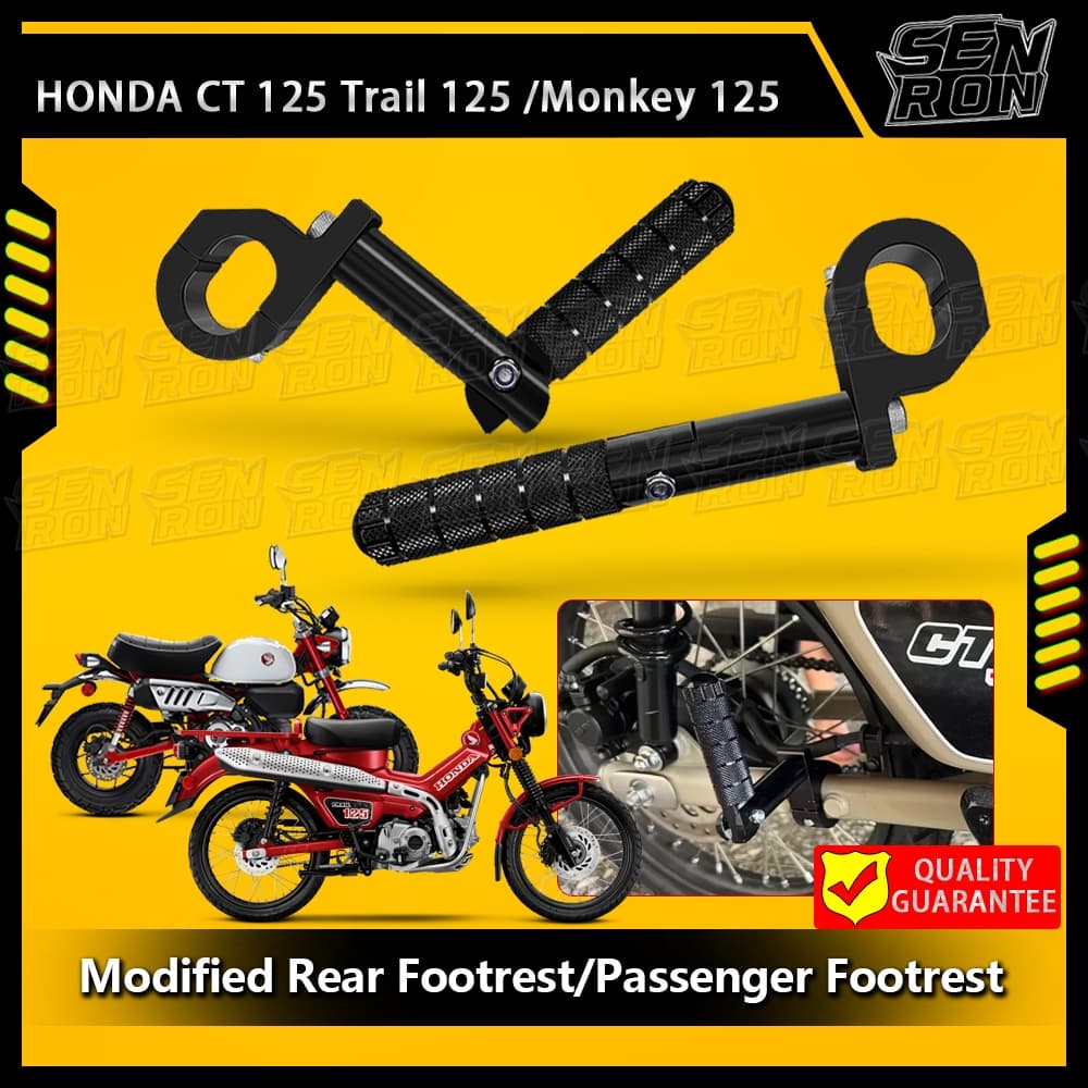 พักเท้าผู้โดยสาร Honda CT125 Trail 125 Honda Monkey 125