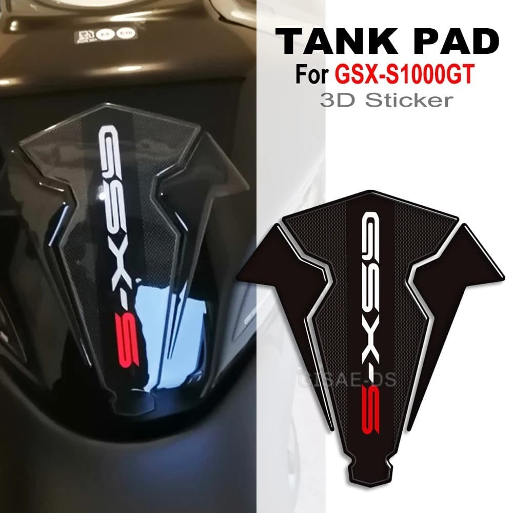 สําหรับ Suzuki GSX-S1000GT GSX S1000GT GSX-S S1000 GT GSX-S950 GSXS950 การใช้ถัง Pad รถจักรยานยนต์ 3D อีพ็อกซี่เรซิ่นสติกเกอร์